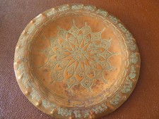 Round brass plate for sale  SWINDON