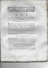 1791 loi procédure d'occasion  Laval
