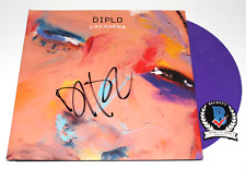 DIPLO ASSINADO ÁLBUM 'CALIFÓRNIA' DISCO DE VINIL ROXO LP DJ ELECTRONIC BECKETT CERTIFICADO DE AUTENTICIDADE comprar usado  Enviando para Brazil