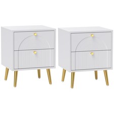 Homcom piece bedside for sale  GREENFORD