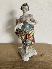 Dresden figurine lady for sale  BRIDGEND