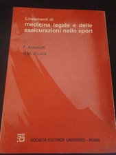 Lineamenti medicina legale usato  Roma
