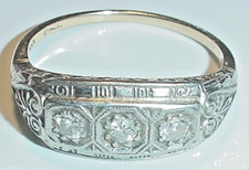 Deco 14k platinum for sale  Hardyville