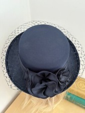 Navy blue veil for sale  ROSSENDALE