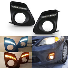 Lâmpada de neblina DRL luz de circulação diurna LED para Toyota Corolla Altis 2011 2012 2013 comprar usado  Enviando para Brazil