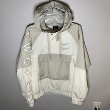 Nova Jaqueta Nike Sportswear Double Swoosh Branca Creme Quebra-Vento Tamanho Médio comprar usado  Enviando para Brazil