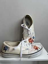 Vans embroidered satin for sale  LOUGHTON