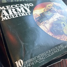 Meccano army military for sale  NANTWICH