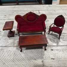 Lindas miniaturas de móveis para sala de estar para casa de bonecas  comprar usado  Enviando para Brazil