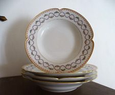 Assiettes creuses porcelaine d'occasion  Gondreville