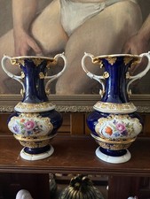 beautiful blue vases pair for sale beautiful blue vases pair for sale Reynoldsville