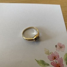 Ring gelbgold brillant gebraucht kaufen  Meldorf