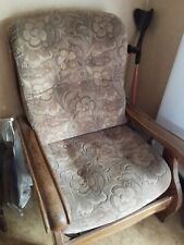 Fauteuil vintage bois d'occasion  Évian-les-Bains