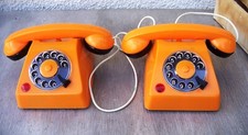 Telephones jouet orange d'occasion  Volvic