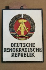 Schild deutsche demokratische gebraucht kaufen  Hasselroth