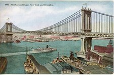 Vintage postcard manhattan for sale  Pennellville