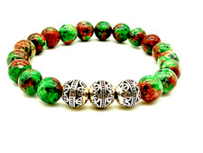 Handmade 10mm green for sale  USA