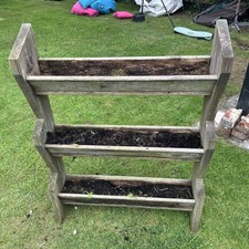Wooden tier garden for sale  GODALMING