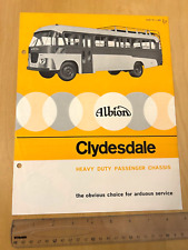 Albion bus brochure for sale  IRVINE