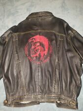 diesel mens leather jacket for sale  Syracuse