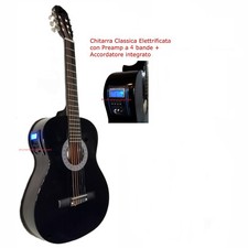 Chitarra classica nera usato  Valva
