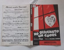 Spartito musicale disegnato usato Spartito musicale disegnato usato  Caserta