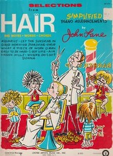 Arranjos simplificados de piano 1969 HAIR por John Lane comprar usado  Enviando para Brazil