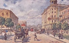 Pozdrowienia z Warszawy - Warszawa - Hotel Bristol - Karta artysty na sprzedaż  Wysyłka do Poland