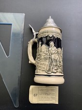 Boccale birra ceramica usato  Wolkenstein in Groeden