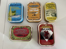 Empty sardine tin for sale  WARWICK