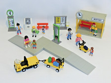 Playmobil eisenbahn bahnhof gebraucht kaufen  Bienenbüttel