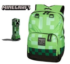 Mochila escolar infantil Minecraft Creeper A12 comprar usado  Enviando para Brazil
