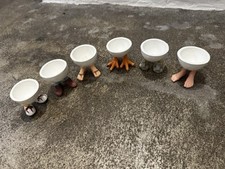 Lustige eierbecher füßen gebraucht kaufen  Witten
