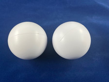 2 x BOLA BLANCA ANTIALIVIO DE ESTRÉS STRESSBALL EXTRA SUAVE FISIO AYUDA PARA MANOS segunda mano  Embacar hacia Mexico