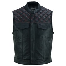 Leather vest leather d'occasion  Expédié en Belgium