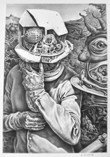 Magnifique dessin surréaliste d'occasion  Angoulême