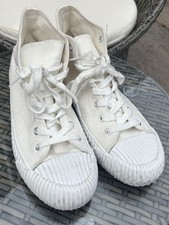 Schuh white canvas for sale  MATLOCK