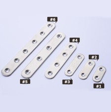 Conector de suporte de canto fixo placa de aço inoxidável plano reto  comprar usado  Enviando para Brazil