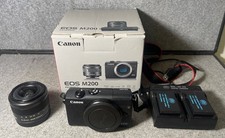 Usado, Kit de câmera digital sem espelho Canon EOS M200 com lente EF-M 15-45mm comprar usado  Enviando para Brazil