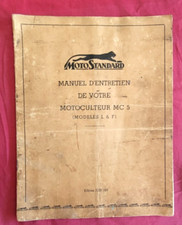 Motostandard manuel entretien d'occasion  Caderousse