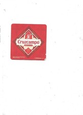 Beer mat cruzcampo for sale  WELLING