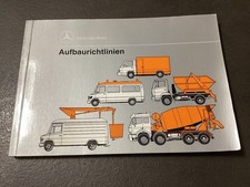 Aufbaurichtlinien mercedes ben gebraucht kaufen  Neumagen-Dhron