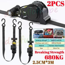 Ratchet straps adjustable for sale  WORCESTER
