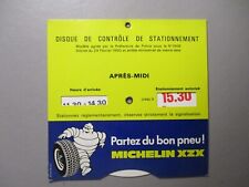 Disque stationnement michelin d'occasion  Quimper