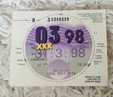 Unused old tax for sale  POOLE