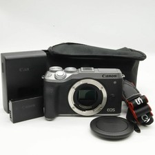 Corpo da câmera Canon EOS M6 Mark II sem espelho lente única -prata - com bateria comprar usado  Enviando para Brazil