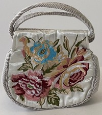 Embroidorded floral handbag for sale  Lafox