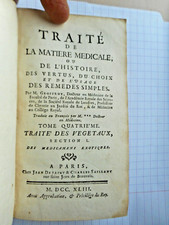 1743 traitè matiere d'occasion  Paris XX