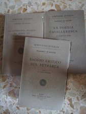 Sanctis scrittori italia usato  Alessandria
