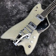 Guitarra elétrica G6199 Billy Bo Jupiter prata metálica Big Sparkle Thunderbird , usado comprar usado  Enviando para Brazil